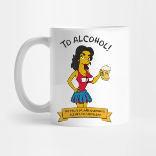 Brunette Duffgirl Mug